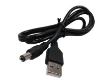 USB Kábel Typ A s Napájacím Konektorom 5.5/2.5mm