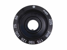 Kružok termostatu pre sporáky Mora a Gorenje 814032, čierny