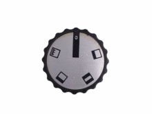 Gombík prepínača funkcií rúry Mora 816 a Gorenje 811057 - čierny