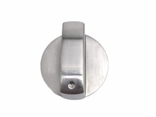 Náhradný ovládací knoflík ke sporáku - strieborný