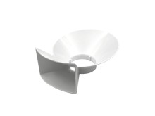 Plastový kryt s násypkou pre mlynček na mak ETA 0028 Gratus