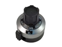 Tlačidlo na potenciometer s mechanickým počítadlom 15 otáčok pre radu 534