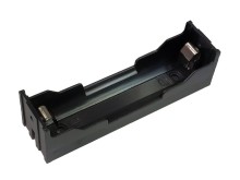 Puzdro na batérie 1x18650 s vývodmi pre plošný spoj