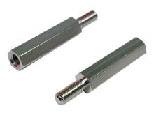 Kovový šesťhranný distančný stĺpik M3, dĺžka 20 mm