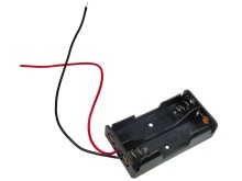 Puzdro na batérie 2x AA s vývodom vodiča