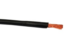 Silikónový kábel 1.5mm² s mäkkým jadrom - metráž čierny