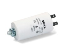 Rozbehový kondenzátor 12.0 µF 450V CBB60 SKL s konektormi Faston 6.3mm