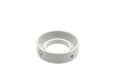 Biely krúžok gombíka plynového sporáka Mora 810156