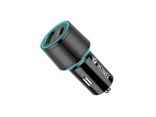 Automobilový USB a USB-C nabíjač 18W s technológiou Quick Charge 3.0