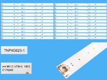LED podsvit 298mm sada pre Panasonic 55" LCD panely