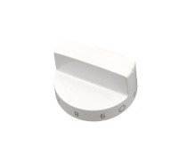 Biely ovládací knoflík platne pre sporáky Mora a Gorenje