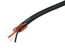 Audio kábel kulatý TAS-C115, tienený 3 x 0.14mm²