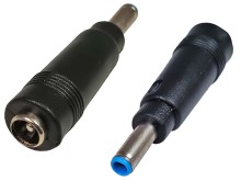 Napájací prechodka konektor 5.5 x 2.1 mm na 4.5 x 3.0 mm so stredovým pinom