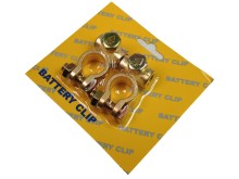 Svorky na autobatériu s upínaním kábla - 1 pár