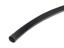 PVC trubička 6 mm, čierna, stena 0,5 mm, teplotný rozsah -40°C/+60°C, metráž