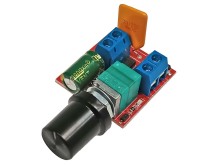 PWM Regulátor otáčok pre stejnosmerné motory 5-35V 5A