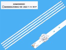 Sada LED podsvietenia 972mm pre LCD TV 50" Hyundai a SENCOR