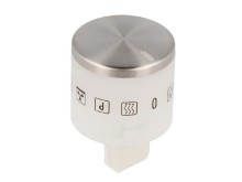 Gombík prepínača rúry MORA VT548MX, biely 306181