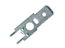 Konektor Faston 6,3x0,8mm do PCB priamy, RM 5,08mm