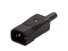 Napájací konektor 230V Male IEC C14 10A
