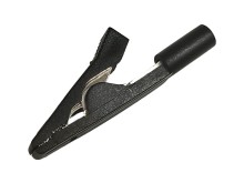 Merací krokodíl MA1 s kleštinou - čierny