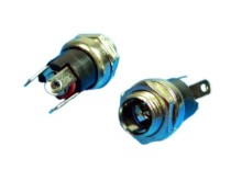 Napájací konektor 5.5 x 2.1mm s vypínačom pre panelovú montáž