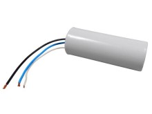 Dvojitý rozbehový kondenzátor 34uF / 8uF 450V s drôtovými vývodmi
