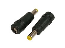 Prechodka napájací konektor HSWA 5.5 x 2.1 mm na 5.5 x 2.5 mm