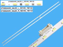 LED podsvietenie 603mm pre Sony ST0550AW5 - sada 2 kusy