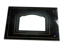 Predné sklo dverí mikrovlnnej rúry GORENJE MO4250CLB 481427