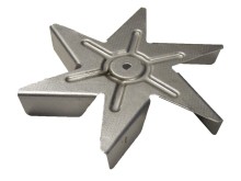 Lopatka ventilátora horúcej rúry Gorenje a Mora