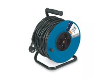 Predlžovací kábel na bubne 4 zásuvky 25m Geti GCR425