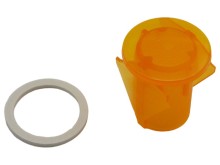 Oranžová krytka doutnavky 12,5mm