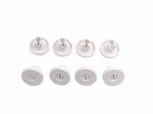 Kolesá spodného koša umývačky Zanussi 911N81, sada 8 ks