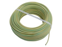 Silikónový kábel CSA 2,5 mm - zeleno/žltý