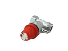 Pojistný ventil 1/2" 6 bar s vnútorným a vonkajším závitom, 48 mm