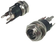 Napájací konektor 5.5 x 2.5 mm pre PCB