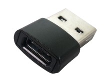 Adaptér USB-C na USB-A čierny