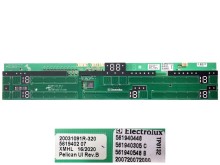 Ovládací modul elektroniky pre indukčnú varnú dosku AEG IKE85471FB