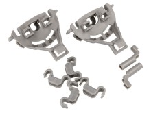 Držiaky sklápacích častí dolného koša umývačky 00428344 BOSCH / SIEMENS