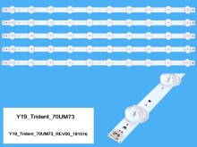 LED podsvit 787mm sada pre LG EAVS4492 - 5 kusov D-LED