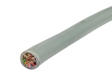 Kábel kulatý viacžilový HELUKABEL 18015 LIYY 24 x 0.14mm2 šedý