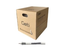 Geti 107AL PVC 300m Koaxiálny Kábel 75 Ohm 6.8mm