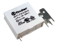 Relé Finder 45.71.7.012.0310 12V DC 1 x 250V / 16A
