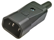 Napájací konektor 230V Male IEC C14 10A