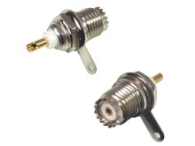 MINI-UHF Zásuvka Panelová S Maticí