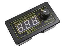 PWM Regulátor otáčok stejnosmerných motorov 5 - 30V 5A ZK-MG s displejom