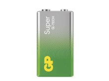 9V Alkalická Batéria GP Super 6F22 / 6LR61