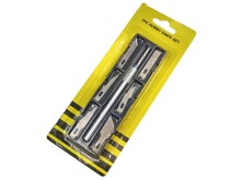 Sada nožov so 6 čepelami a rukoväťami