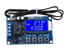 Digitálny termostat XY-T01 s displejom -50°C / +110°C, napájanie 6-30V